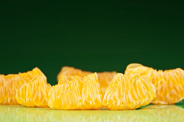 Mandarin slices — Stock Photo, Image