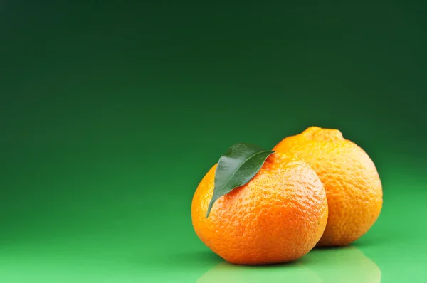 Verse oranje mandarijnen — Stockfoto