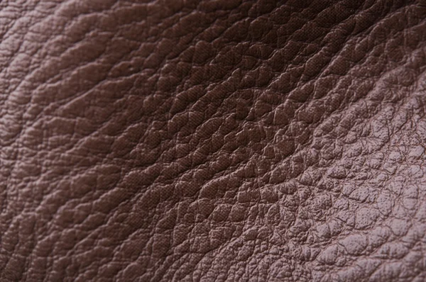 Texture in pelle marrone — Foto Stock