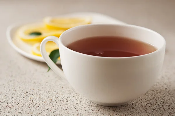 Tazza di tè caldo — Foto Stock