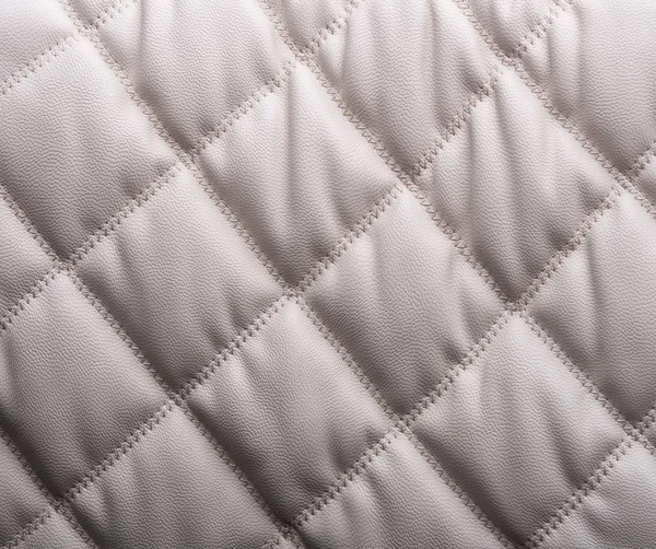 Textura de cuero blanco — Foto de Stock