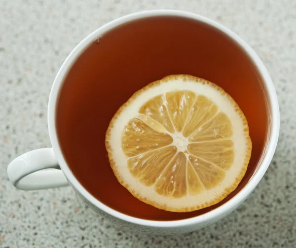 Xícara quente de chá — Fotografia de Stock