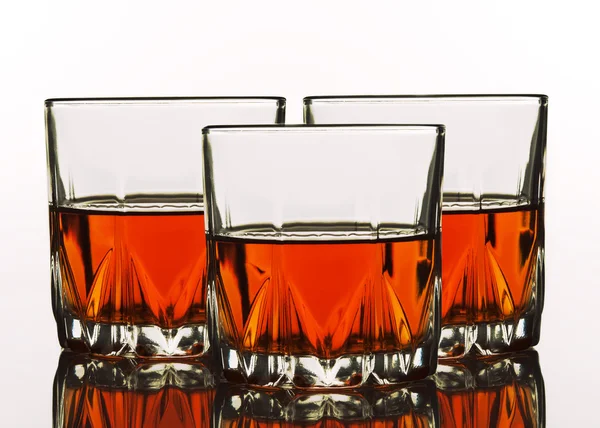 Glazen van cognac — Stockfoto