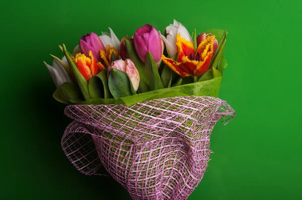 Bouquet of tulips — Stock Photo, Image