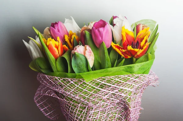 Bouquet of tulips — Stock Photo, Image