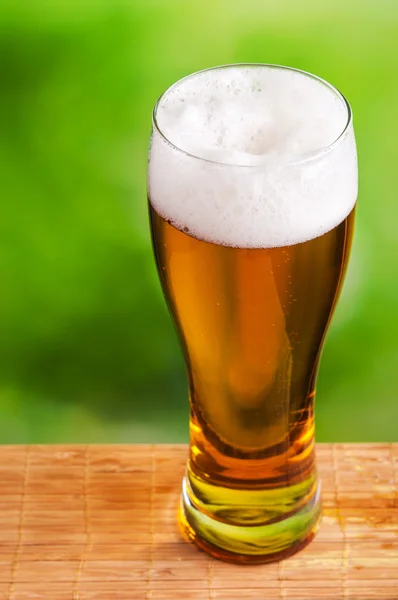 Glas Bier — Stockfoto