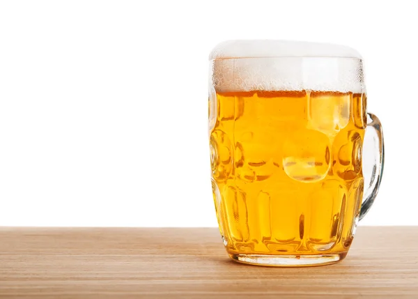 Bira bardağı izole — Stok fotoğraf