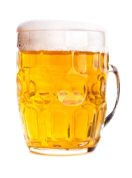 Bierkrug isoliert — Stockfoto