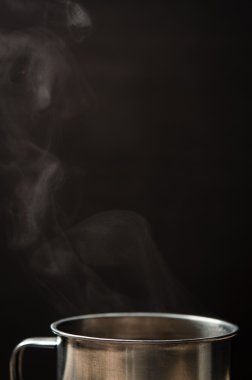 Sıcak bir fincan kahve.