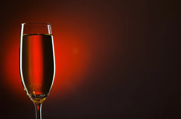 Glass of champagne — Stock Photo, Image