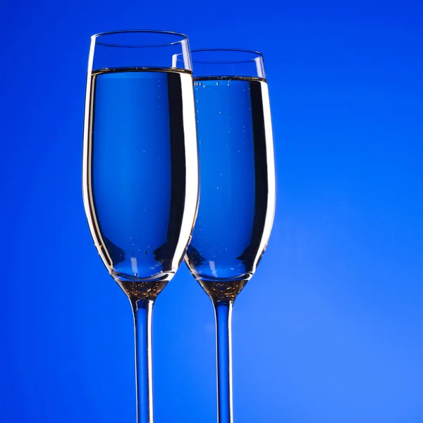 Glasses of champagne — Stock Photo, Image