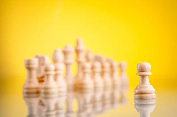 Piyon satranç — Stok fotoğraf