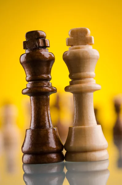 Δύο βασιλείς σκάκι — Φωτογραφία Αρχείου