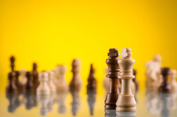 Two chess kings — Stock Photo, Image