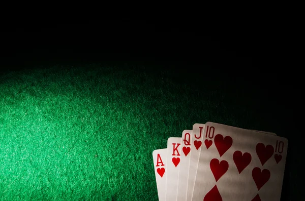 Jugar cartas de poker — Foto de Stock