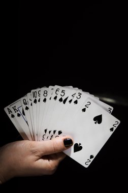 kadın holding kartları