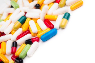 barevné cookie pozadí