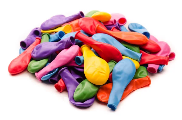 Ballons de couleur isolés — Photo