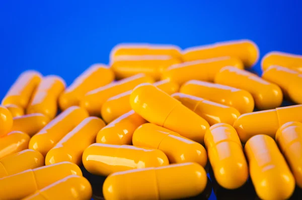 Close up of medical capsules — Stock Photo, Image