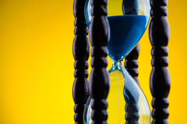 Closeup of retro hourglass — Stock Photo, Image