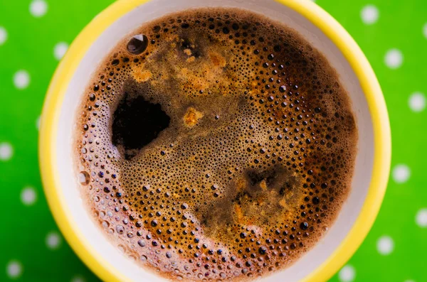 Närbild av kaffekopp — Stockfoto