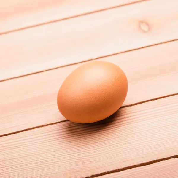 One dairy egg — Stock Photo, Image