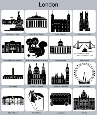 Londra'nın simge yapıları