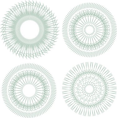 para birimi, sertifika veya diploma için desen