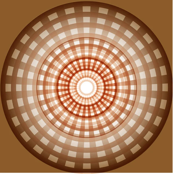 Abstraktní kruhy mřížky návrhu bezešvé vzor — Stockový vektor