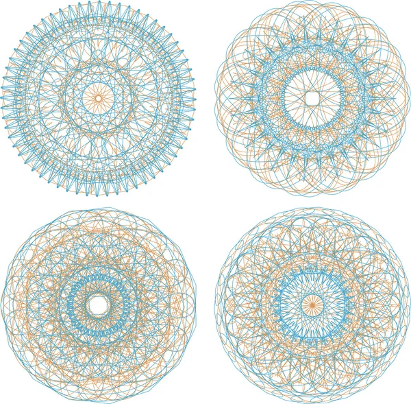 Mandala. sada kolo ornament vzor — Stock fotografie