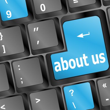 Hakkımızda düğmesi, Internet kavramı klavye ile