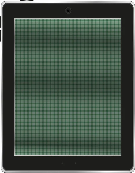 Abstrakter Bildschirmhintergrund mit Tablet-PC — Stockfoto