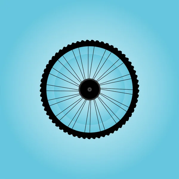 Bicycle Wheel Symbol — Stock Photo, Image