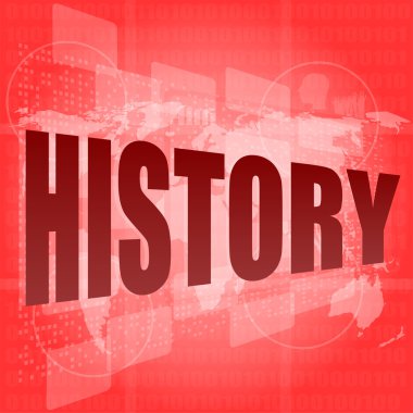 Sosyal kavramı: dijital ekranda bar geçmiş