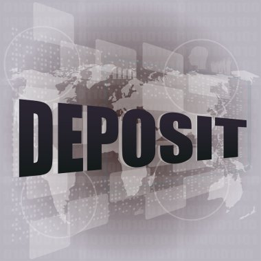 Emanet sözcüğüyle ekran arayüzüne dokun