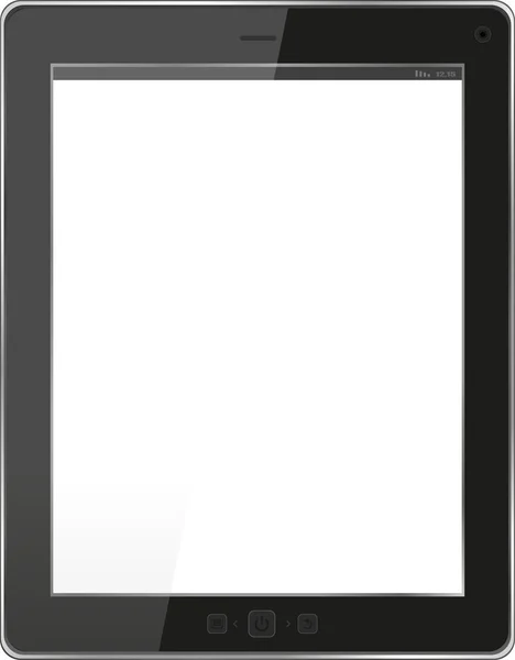 Tablet PC Isolated on White Background — Stock Photo, Image