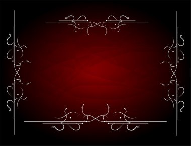 dantel süs ve metin için yer zarif arka plan. çiçek öğeleri, süslü arka plan