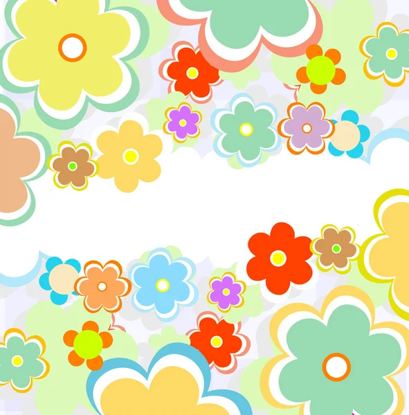 Beautiful flower background art — Stock Photo, Image