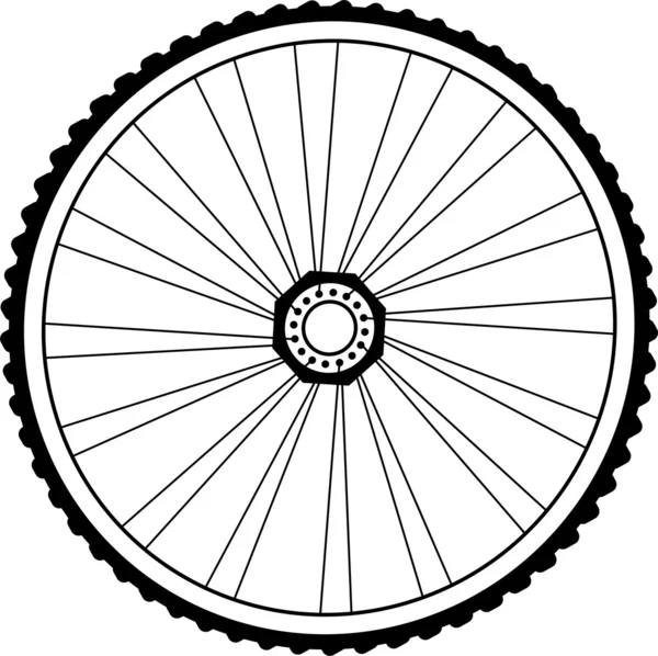 Roda de bicicleta — Fotografia de Stock