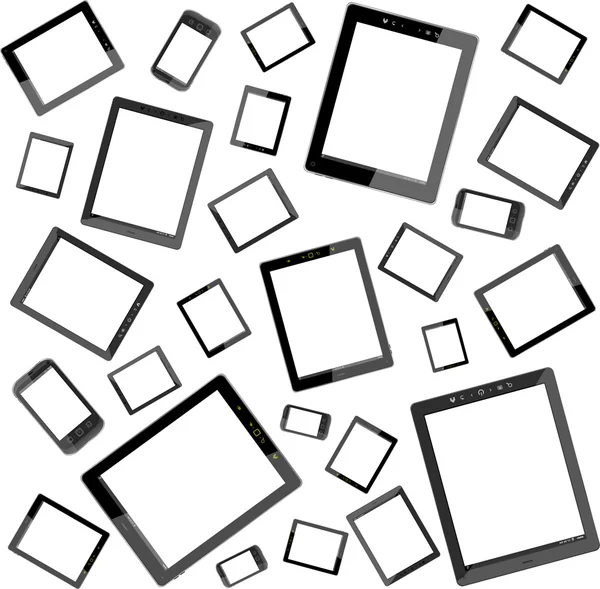 Tablet pc sfondo carta da parati senza soluzione di continuità — Foto Stock