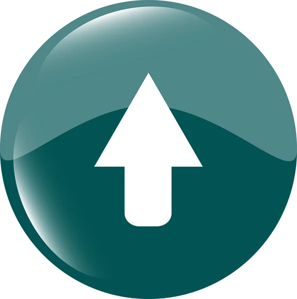 Icon arrow - web button — Stock Photo, Image