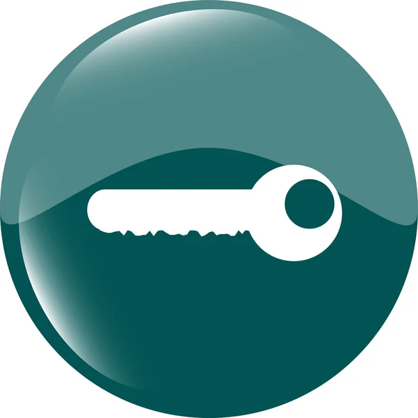 Schlüsselsymbol auf trübem Icon-Knopf — Stockfoto