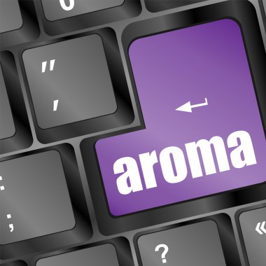 klavye üzerinde kelime aroması ile girmek düğme