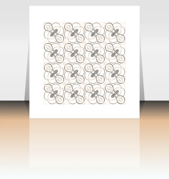 Soyut el ilanı veya kapak tasarımı — Stok fotoğraf