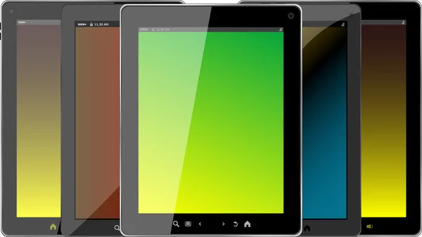 Set di tablet — Foto Stock