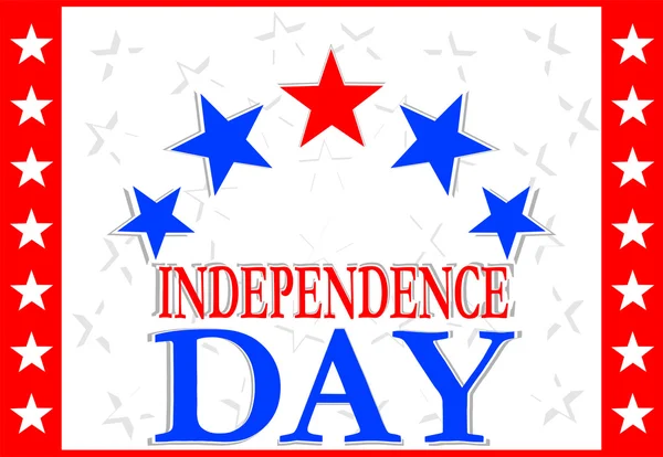 Design do Dia da Independência — Fotografia de Stock