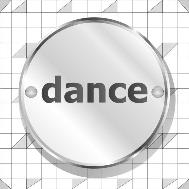 dans kelime metalik düğme Tarih