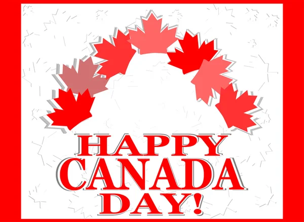 Happy Canada Day card