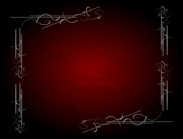 Безшовний фон квітковий орнамент червоний — стокове фото