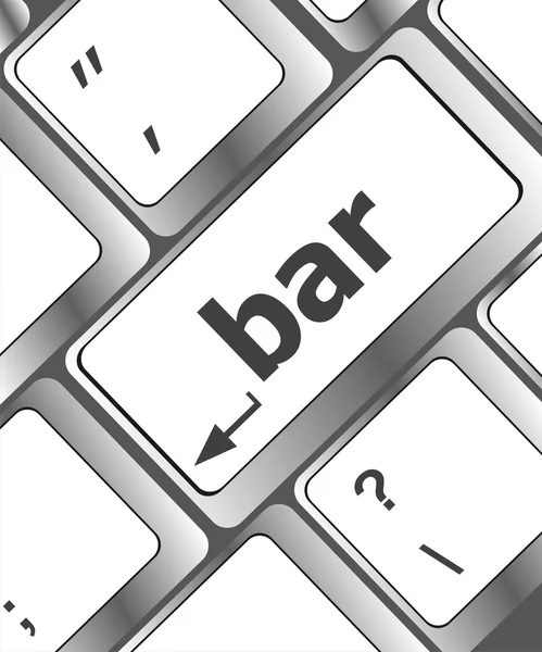 Dijital klavye düğme Bar — Stok fotoğraf